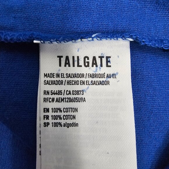 Tailgate Buffalo Bills Football Helmet Graphic Tee Blue Men's Size XL NWOT Read - Picture 11 of 14